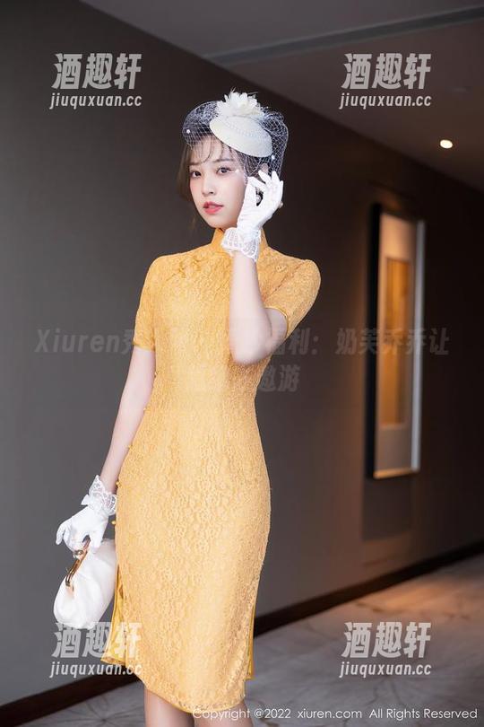 Xiuren秀人网 - 婚纱福利：奶芙乔乔让思绪去遨游