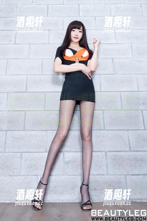 beautyleg - Olivia的黑白写真，看得我想给自己也来一套，虽然结果可能像审讯室的照片…哈哈！