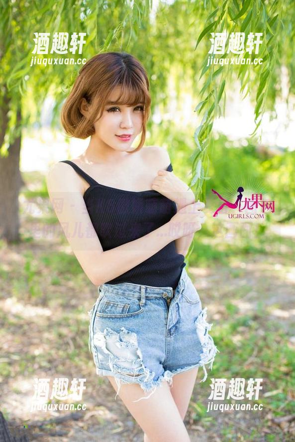 尤果网 - 当K8傲娇萌萌遇上夏日，图包里的风儿都吹过来了...哎呀，这画面！